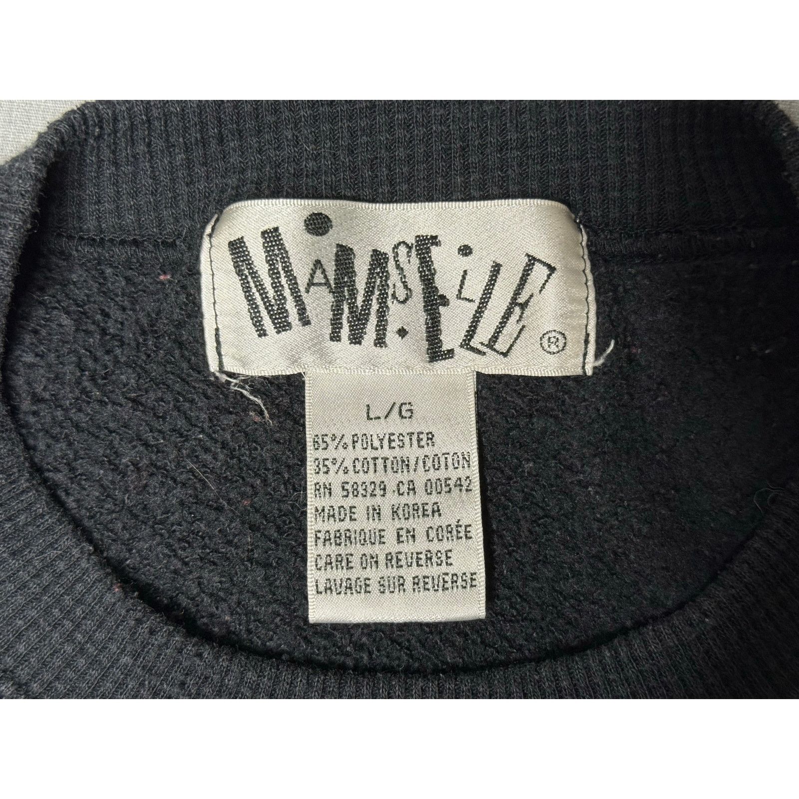 Vintage Vintage Mamselle Abstract Sparkly Face Crewneck Women’s L Size L / US 10 / IT 46 - 3 Thumbnail
