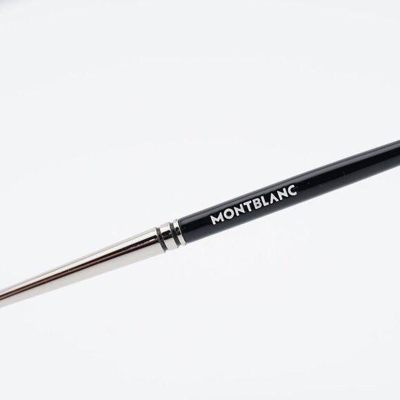 Montblanc Montblanc MB0072O 004 Eyeglasses Silver 57mm Rectangle Frame Size ONE SIZE - 10 Thumbnail