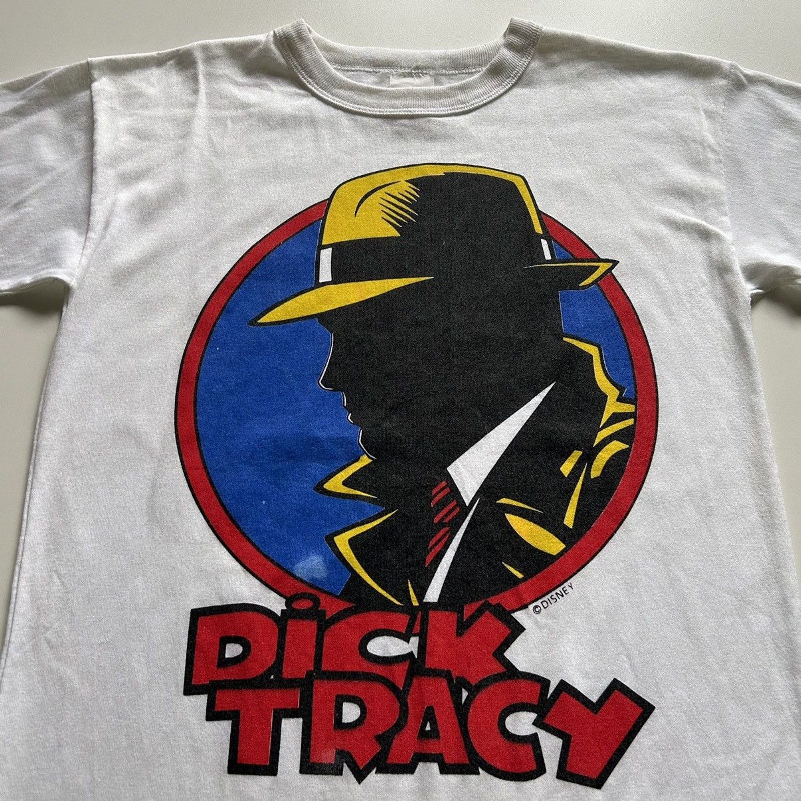 Disney Vintage 90s Dick Tracy Disney T Shirt Small Single Stitch Size US S / EU 44-46 / 1 - 2 Thumbnail