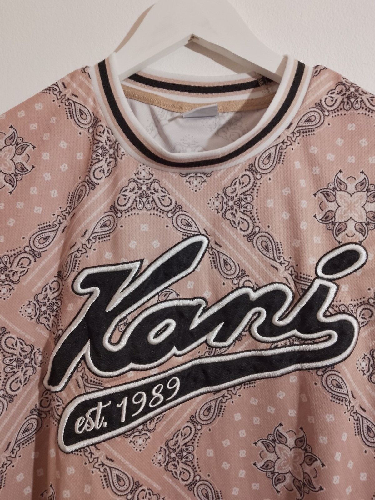 Karl Kani Karl Kani Varsity Paisley Mesh Short Sleeve T-Shirt Size US S / EU 44-46 / 1 - 6 Thumbnail