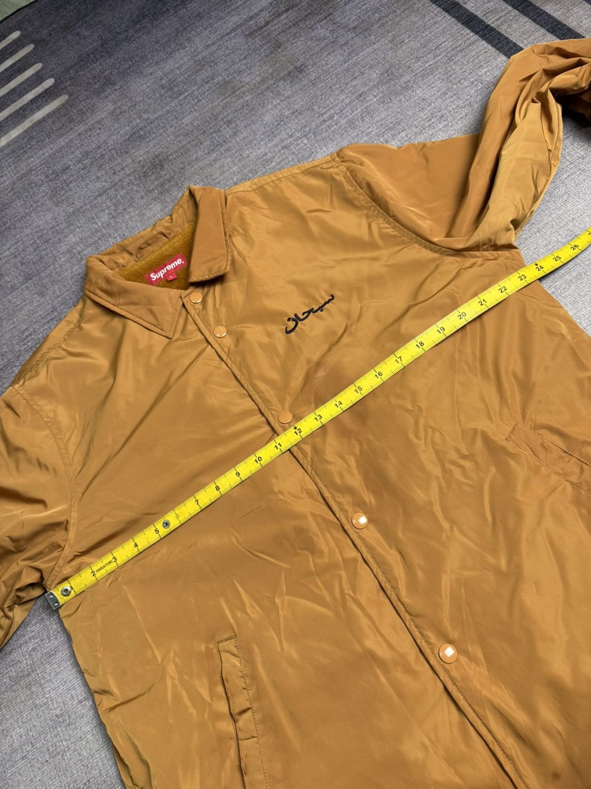Supreme SUPREME ARABIC LOGO COACH JACKET Size US XL / EU 56 / 4 - 10 Thumbnail