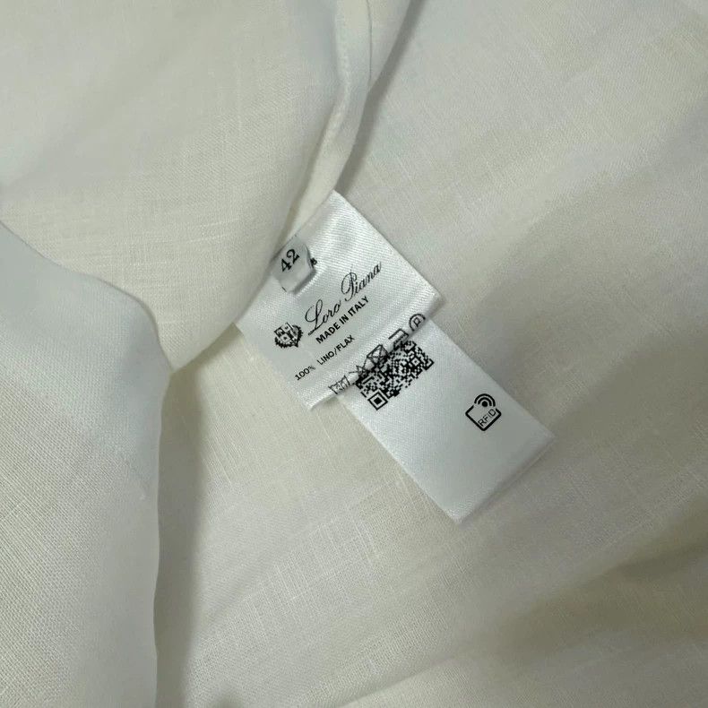 Loro Piana LORO PIANA Ladies linen shirts Size S / US 4 / IT 40 - 3 Thumbnail