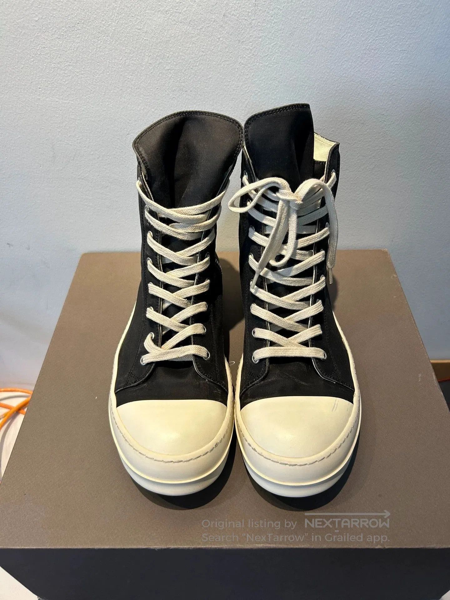 Rick Owens rick owens复线大匡威 sneaker size 41.5. Size US 8.5 / EU 41-42 - 2 Thumbnail