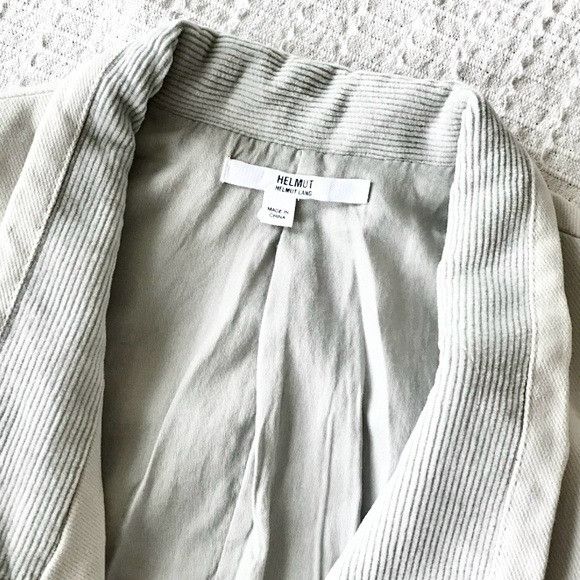 Helmut Lang Helmut Lang Women’s Asymmetrical Zip Moto Jacket Tan Beige G Size S / US 4 / IT 40 - 2 Thumbnail
