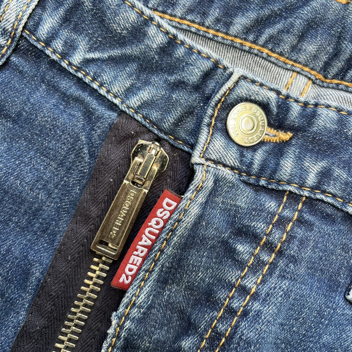 Dsquared2 Distressed Denim DSQUARED2 Jeans Paint Splash Slim Pants Size US 30 / EU 46 - 6 Thumbnail