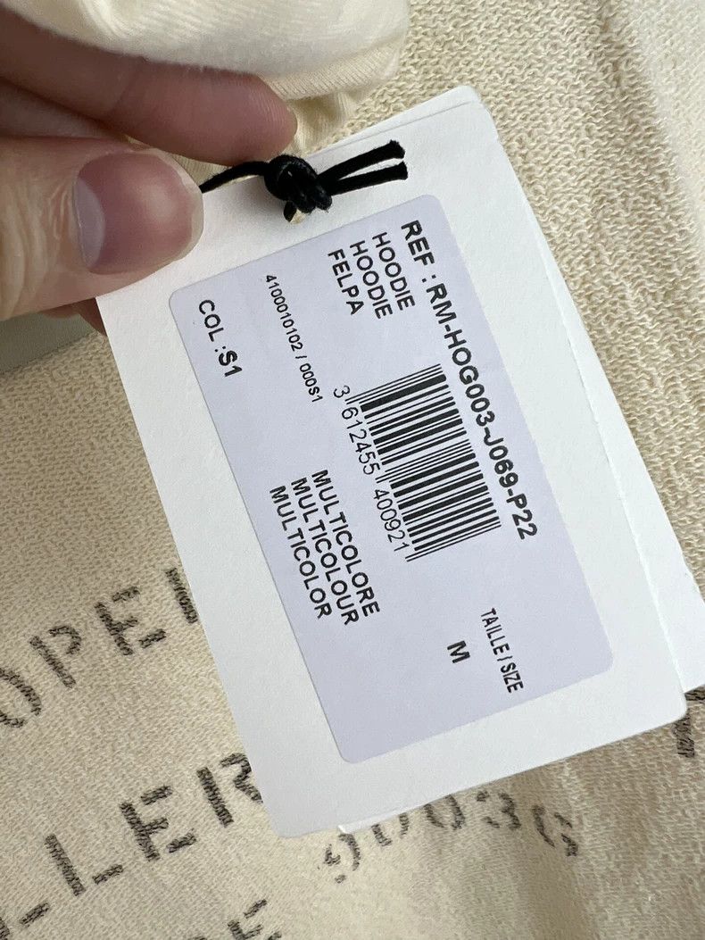 Lanvin Lanvin Hoop Cotton Splash Hoodie Size M / US 6-8 / IT 42-44 - 6 Thumbnail