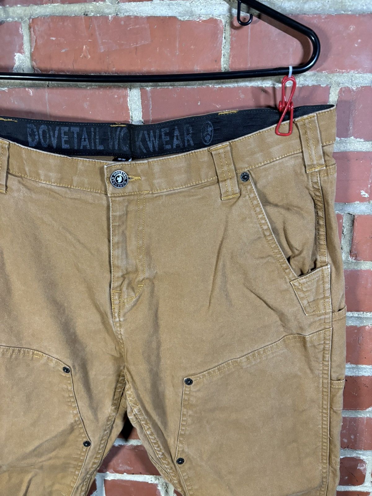 Other DOVETAIL Workwear Pants The Maven Slim Canvas 18/30, R 38x28 Size 38" / US 16 / IT 52 - 4 Thumbnail