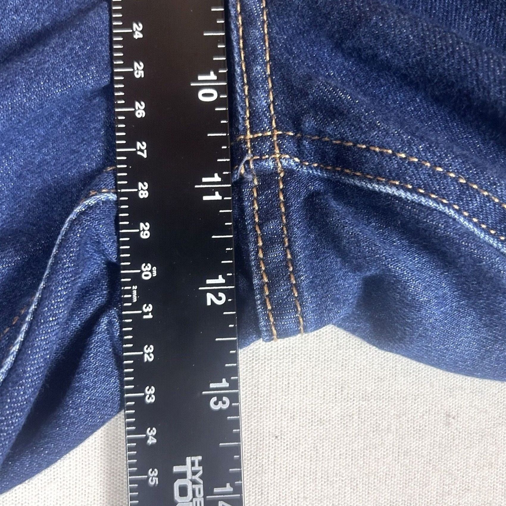 Old Navy Old Navy Jeans Womens Size 6 High Rise Super Skinny Blue Denim 29" Inseam Size 28" / US 6 / IT 42 - 7 Thumbnail