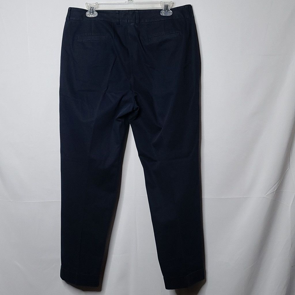 Lafayette 148 Lafayette 148 New York blue pants straight leg cuffed sz 12 Size 34" / US 12 / IT 48 - 6 Thumbnail