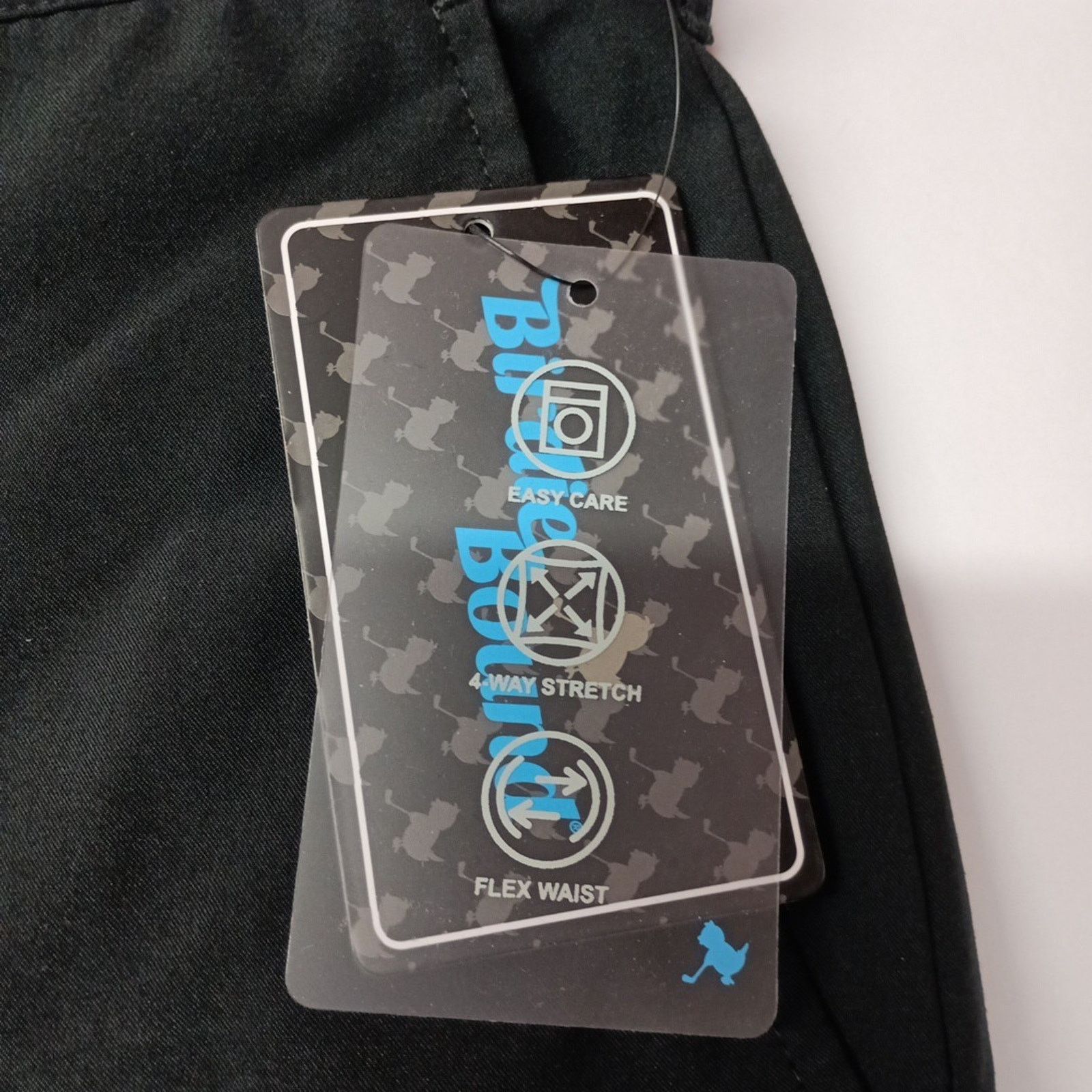 Other Birdie Bound Golf Pants Men's Size 38x30 Black Flex Straight Size US 38 / EU 54 - 5 Thumbnail