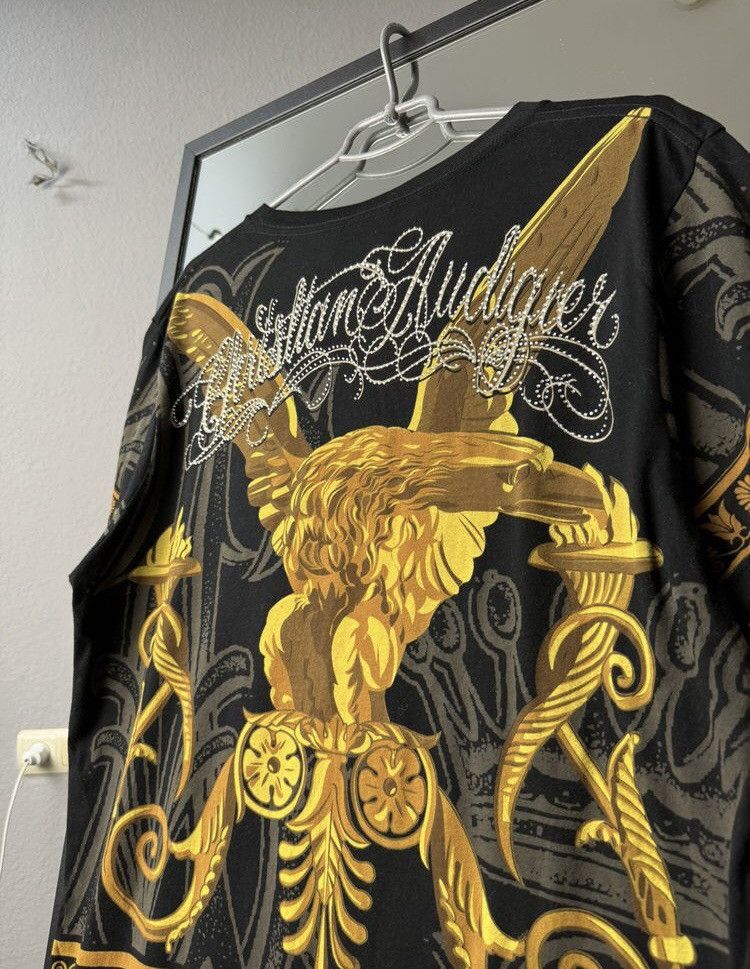 Ed Hardy Ed Hardy by Christian Audigier Tee Polo Avantgarde Vintage Size US L / EU 52-54 / 3 - 9 Thumbnail