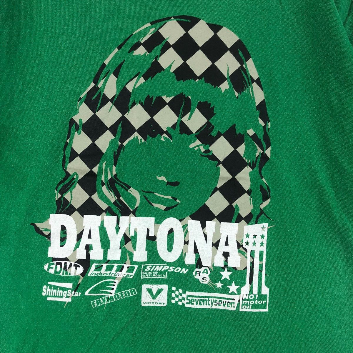 Vintage DAYTONA FRYMOTOR RACING Team FDMT Tee Shirt Top Nascar Size US L / EU 52-54 / 3 - 3 Thumbnail