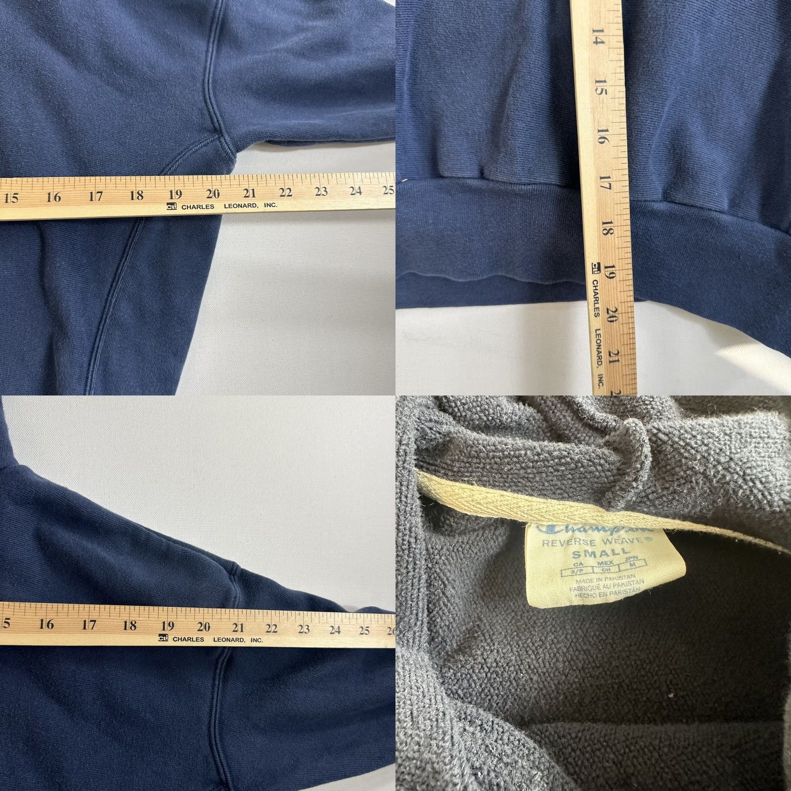 Champion VINTAGE Champion Reverse Weave Hoodie Pullover Womens Small Blue Florida pullover Hoodie Women S Blue Florida pullover Size S / US 4 / IT 40 - 8 Thumbnail
