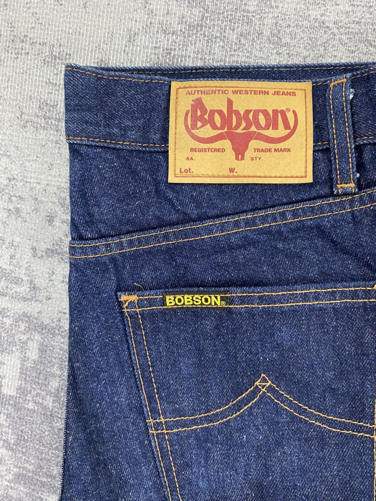 Japanese Brand Super flared bootcut bobson raw denim jeans Size US 28 / EU 44 - 9 Thumbnail