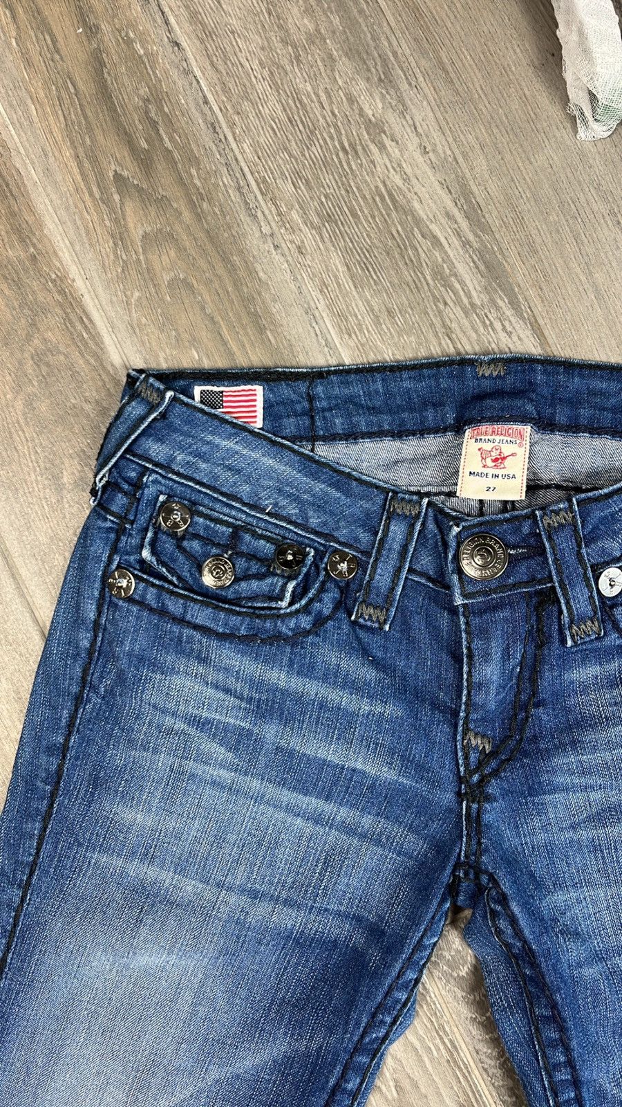 True Religion × Vintage Hype True Religion Y2K Pants Size US 27 - 4 Thumbnail
