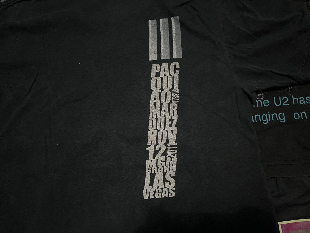 Vintage Boxing Tee Pacquiao vs Marquez lll Size US L / EU 52-54 / 3 - 6 Thumbnail