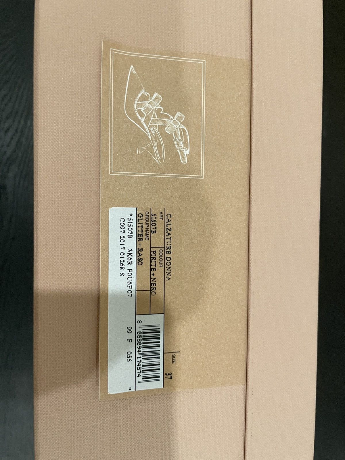 Miu Miu Miu Miu Glitter Slingback Heels with Satin Ribbons – Size 37 Size US 7 / IT 37 - 10 Thumbnail