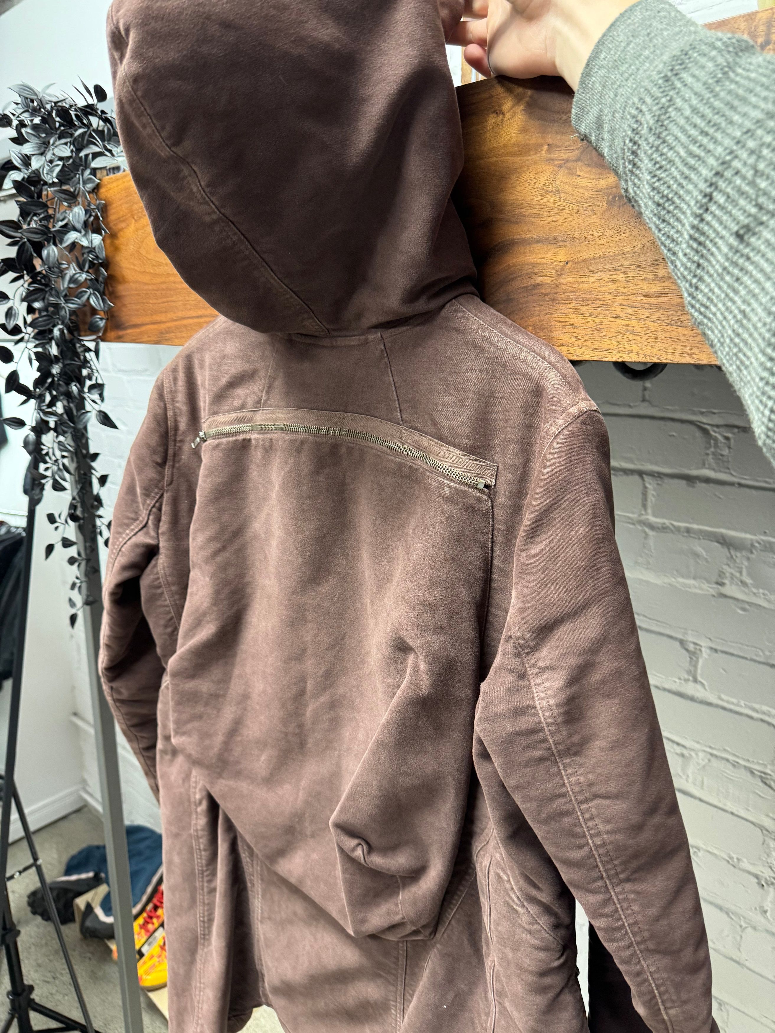 Rick Owens AW2014 Rick Owens ‘Moody’ Moleskin ‘Exploder’ Parka with Backpack Size US M / EU 48-50 / 2 - 4 Thumbnail