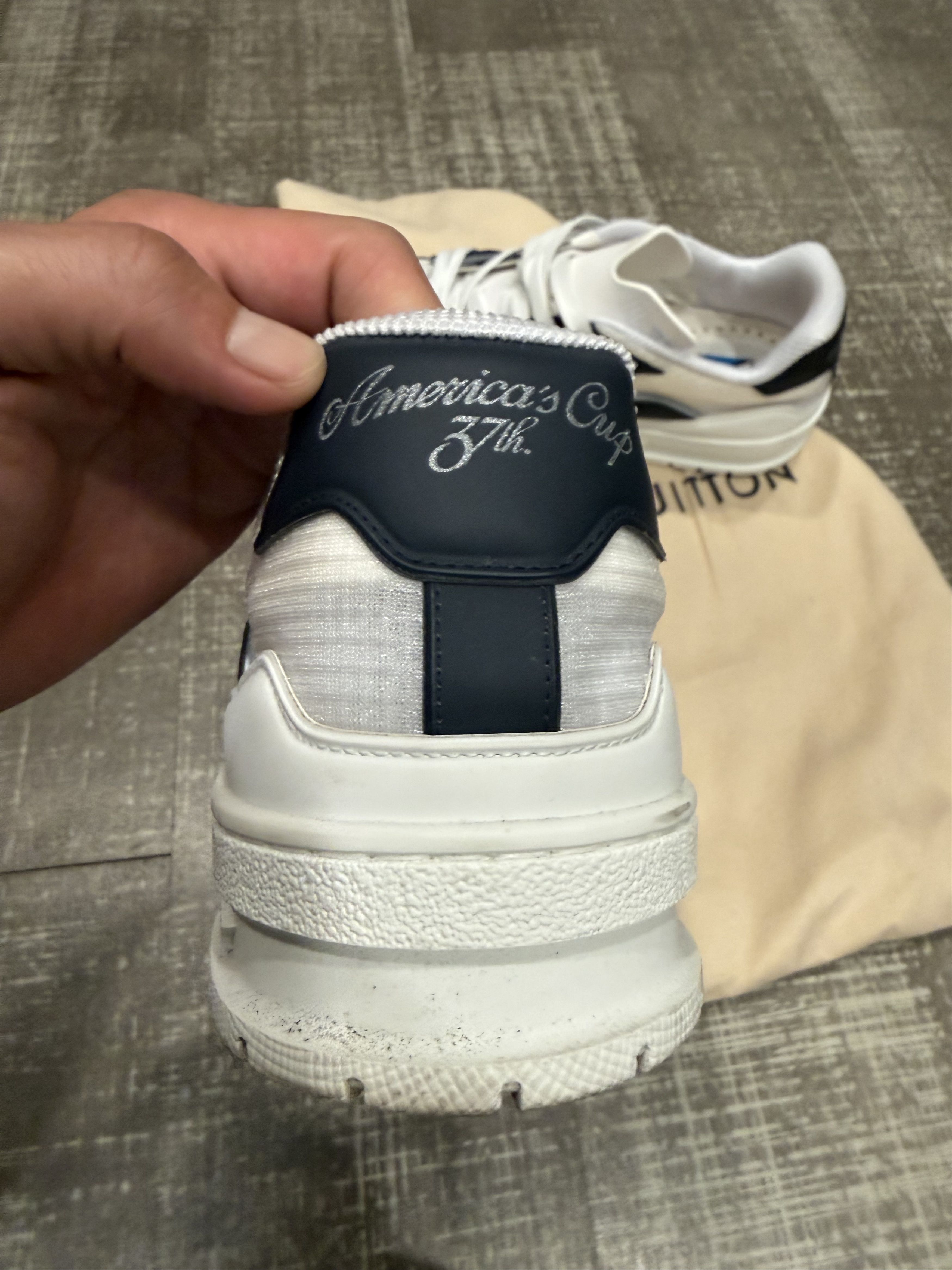 Louis Vuitton Louis Vuitton America’s Cup 57th Limited Edition Shoes Size US 10.5 / EU 43-44 - 4 Thumbnail