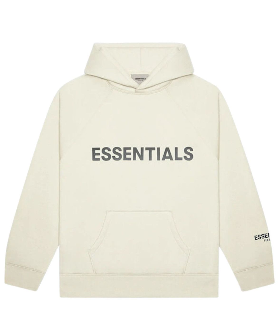 Essentials × Fear of God FEAR OF GOD "ESSENTIALS" BUTTERCREAM HOODIE APPLIQUE LOGO Size US S / EU 44-46 / 1 - 1 Thumbnail