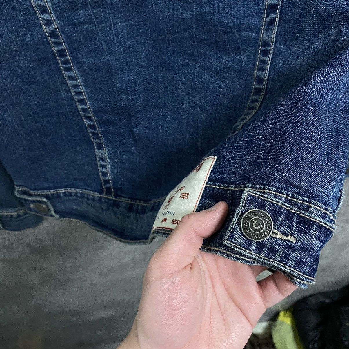 True Religion Crazy Vintage Y2K True Religion Jean Jacket Size US S / EU 44-46 / 1 - 13 Thumbnail