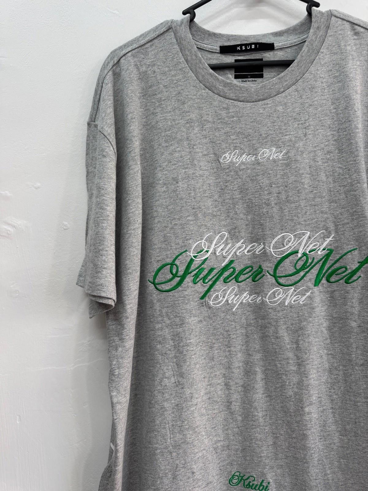 Ksubi new ksubi t-shirt mens scripted biggie marle grey medium m Size US M / EU 48-50 / 2 - 1 Thumbnail