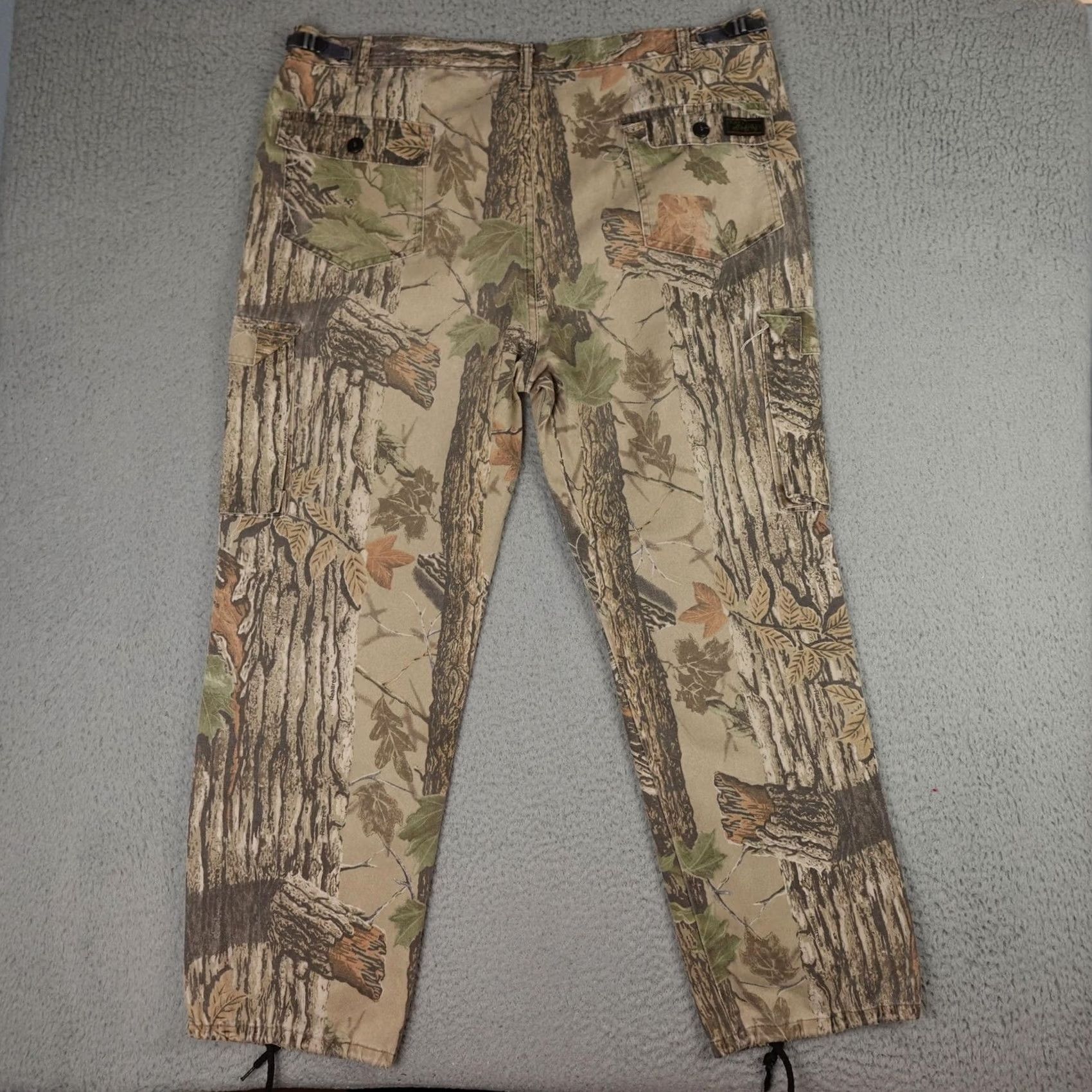 Vintage Vintage Liberty Cargo Pants Mens XL Regular Camo USA Baggy Adjustable Size US 36 / EU 52 - 2 Thumbnail