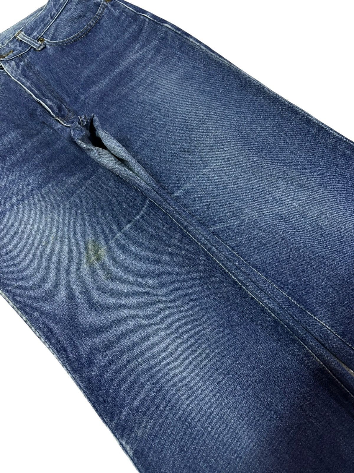 Edwin Vtg Edwin Japan High Waist Distressed Jeans Size 32" / US 10 / IT 46 - 4 Thumbnail