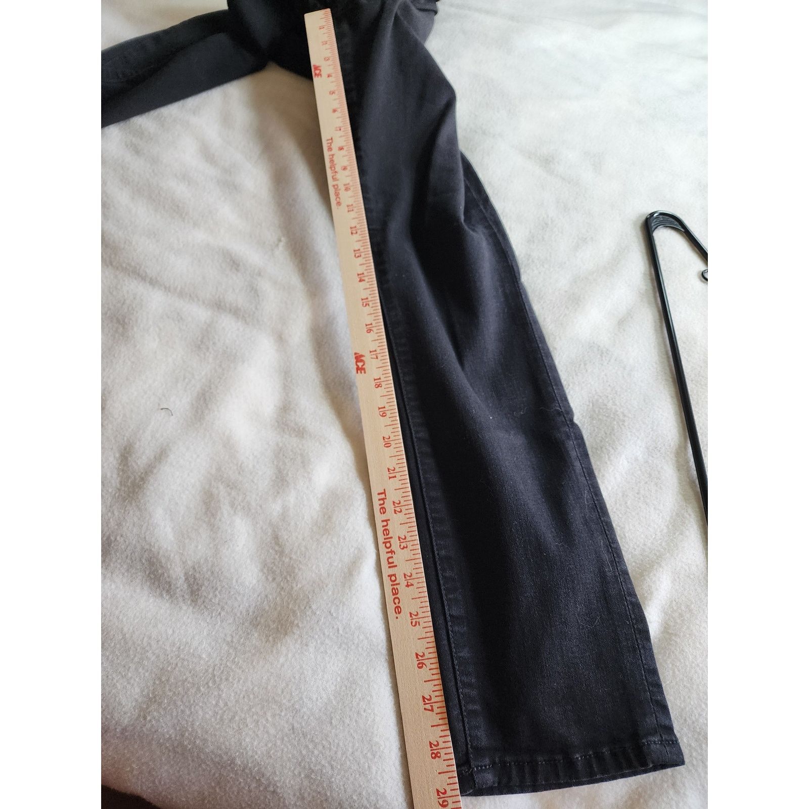 BKE BKE Payton Mid-Rise Skinny Jeans Black 31x29 Buckle Size 31" - 6 Thumbnail