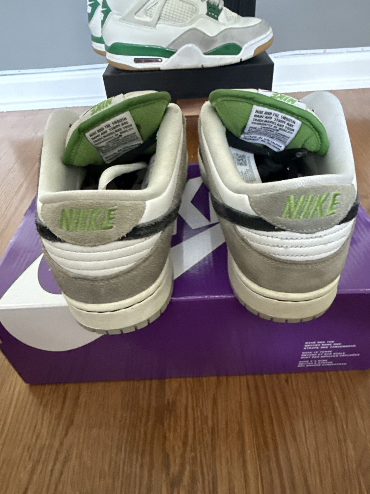 Nike Nike Dunk SB Chlorophyll Size US 8.5 / EU 41-42 - 4 Thumbnail