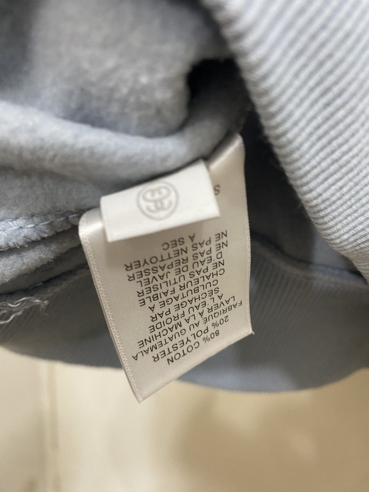 Stussy Stüssy Basic Logo sweatshirt, size XL, light blue, used Size US XL / EU 56 / 4 - 14 Thumbnail