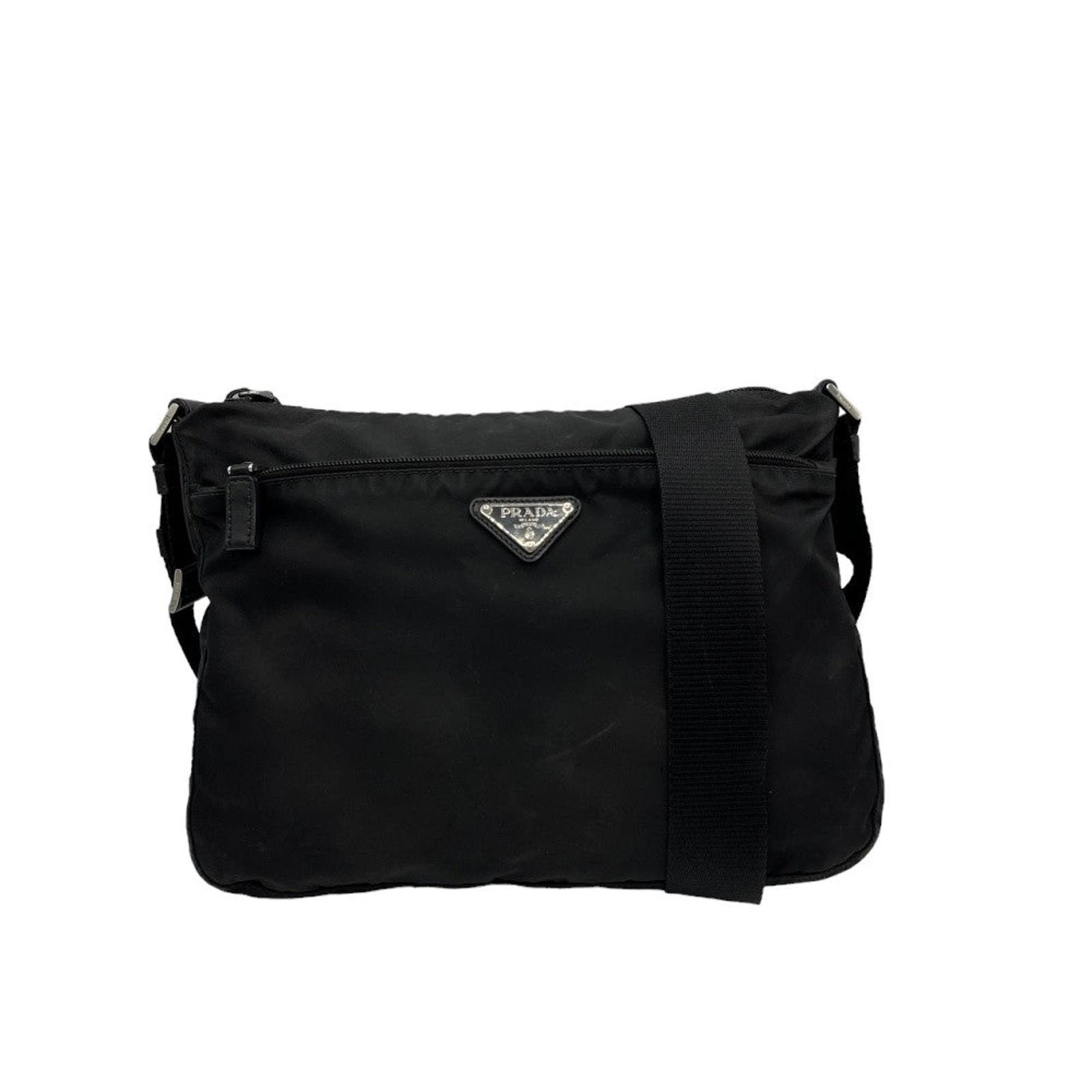 image of Prada Shoulder Bag / Messenger / Shoulder/ Pouch Shape Black, Men's