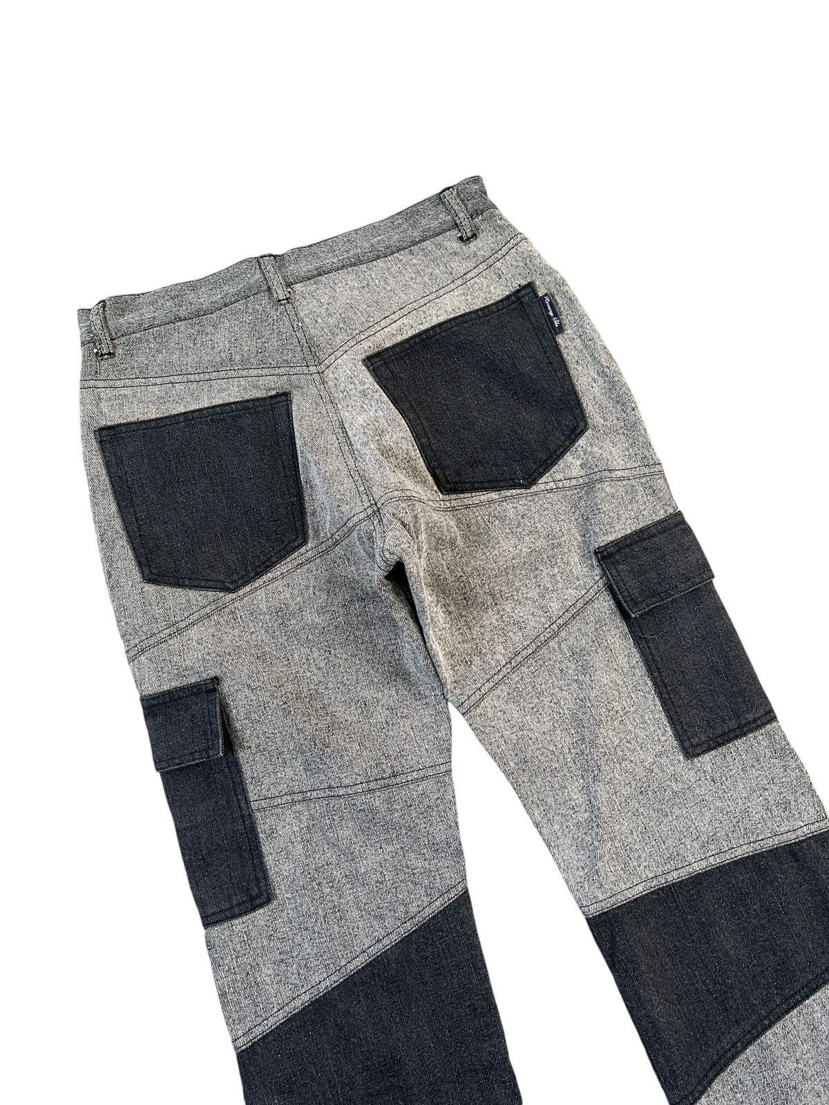 BERNINGS SHO Bernings Sho 🇯🇵 Reconstructed Flare Cargo Denim Size US 30 / EU 46 - 4 Thumbnail