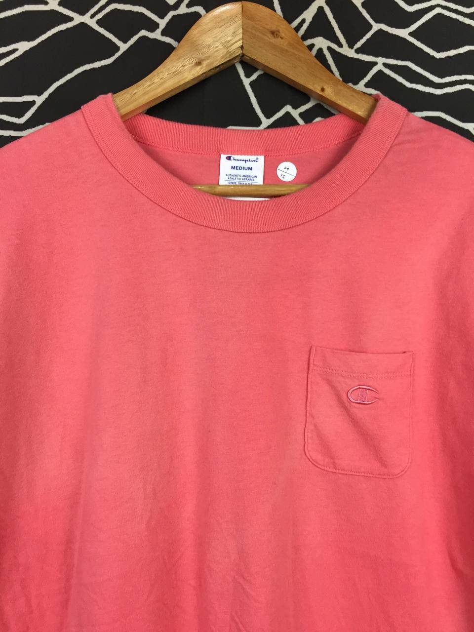 Champion Vtg Champion X E Hyphen World Gallery Minimalist Pocket Tee Size US M / EU 48-50 / 2 - 3 Thumbnail