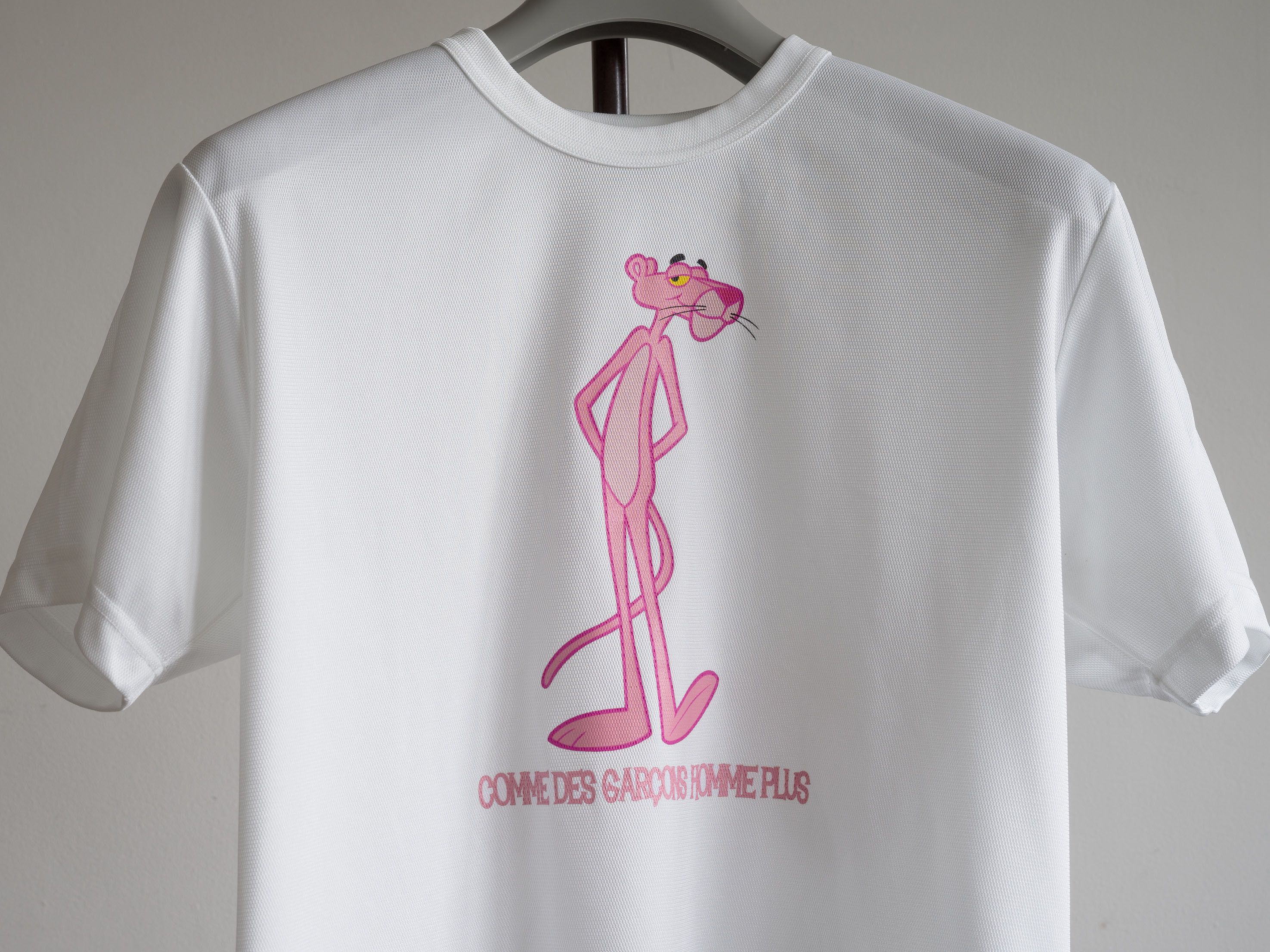 Comme des Garcons Homme Plus SS2005 COMME des GARÇONS HOMME PLUS PINK PANTHER T-SHIRT Size US L / EU 52-54 / 3 - 1 Thumbnail