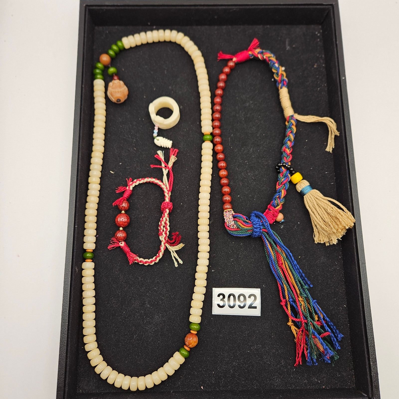 Other TIBETAN BUDDHIST PRAYER BEAD LOT MALA TASSEL BRACELET NECK Size ONE SIZE - 1 Thumbnail