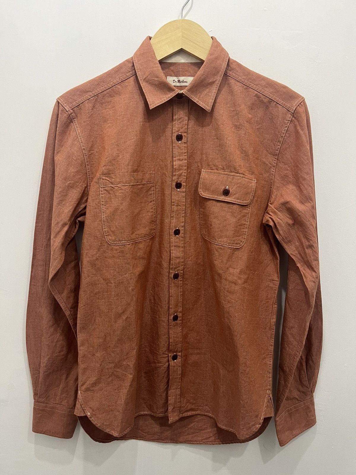 Dr. Martens Vintage Classic Dr Martens Basic Long Sleeve Shirt Size US S / EU 44-46 / 1 - 1 Thumbnail