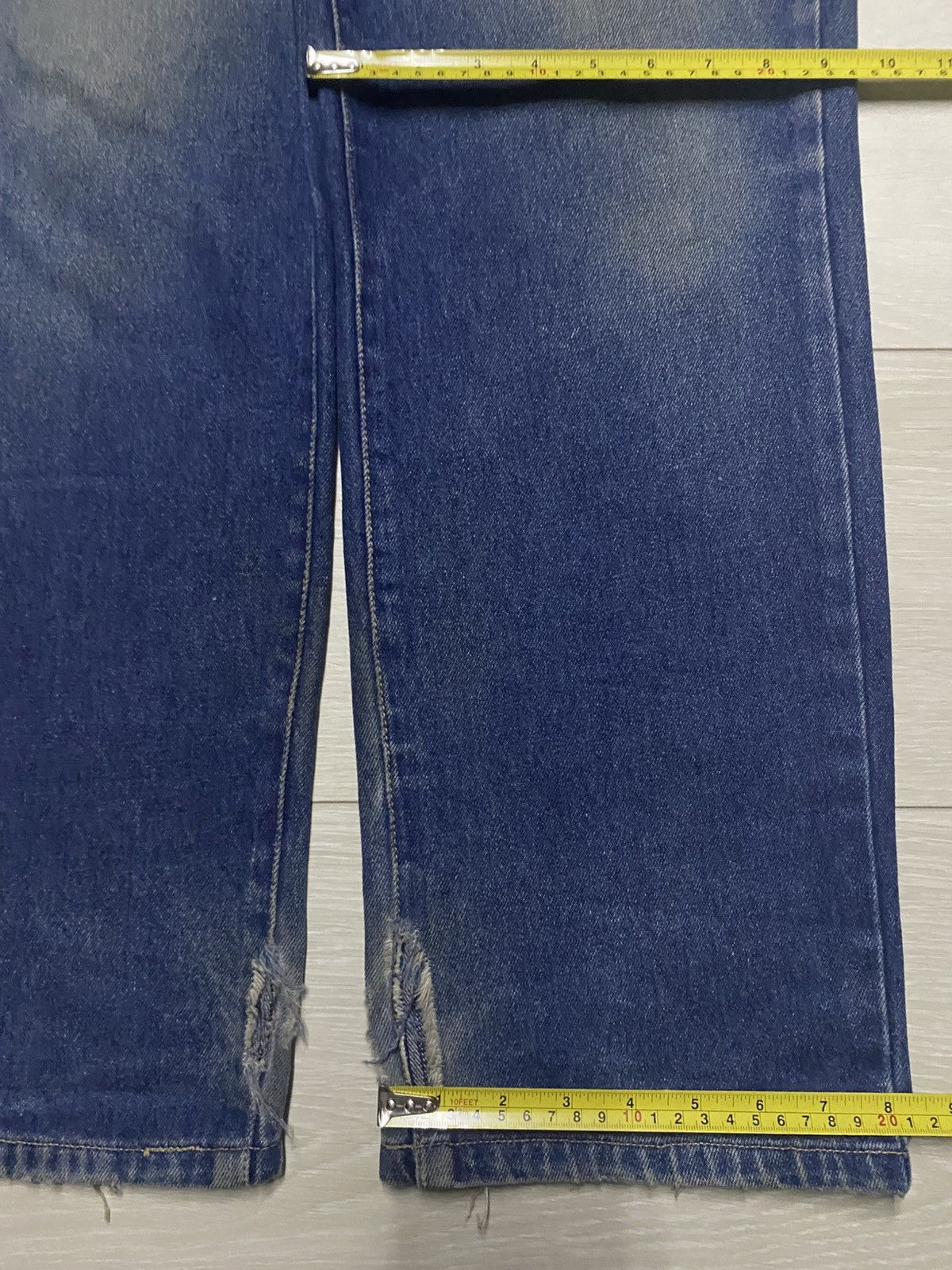 Japanese Brand Vintage Japanese Brand Tappo Mud wash Distressed Loose Jeans Size US 32 / EU 48 - 14 Thumbnail