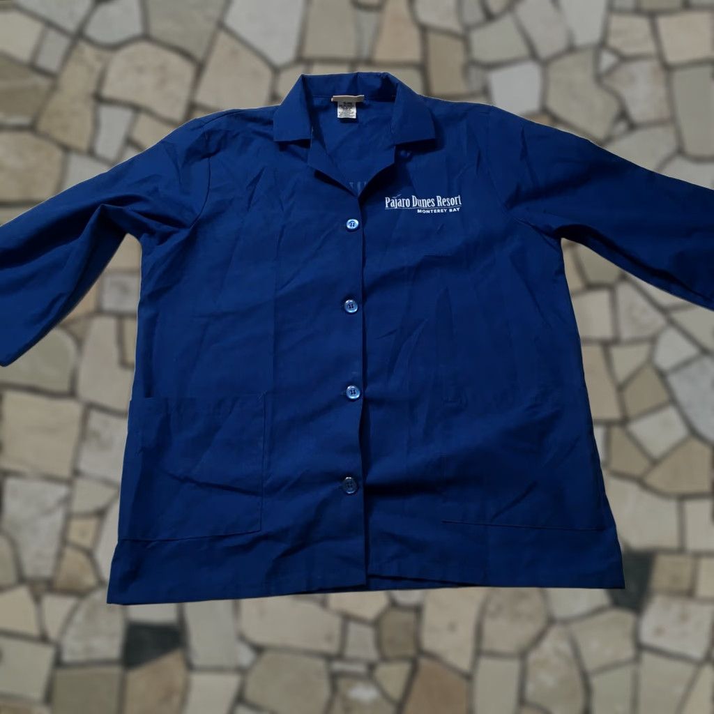 Red Kap Red Kap Navy Smock 3/4 Sleeve Pockets Men’s Size S Vintage Shirt Size US S / EU 44-46 / 1 - 1 Thumbnail