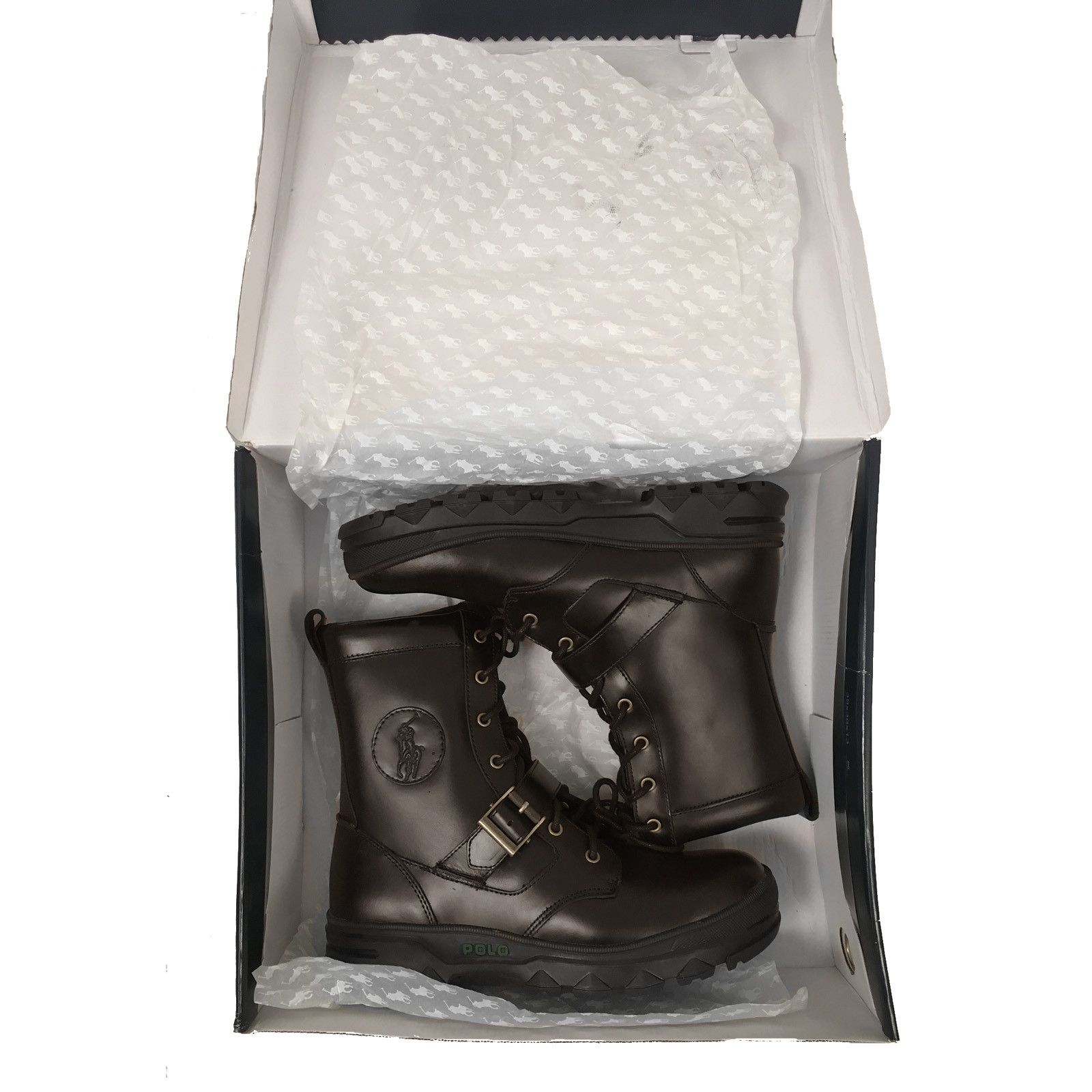 Polo Ralph Lauren NEW Vintage Polo Ralph Lauren Hayward Boots Brown 10 Size US 10 / EU 43 - 2 Thumbnail