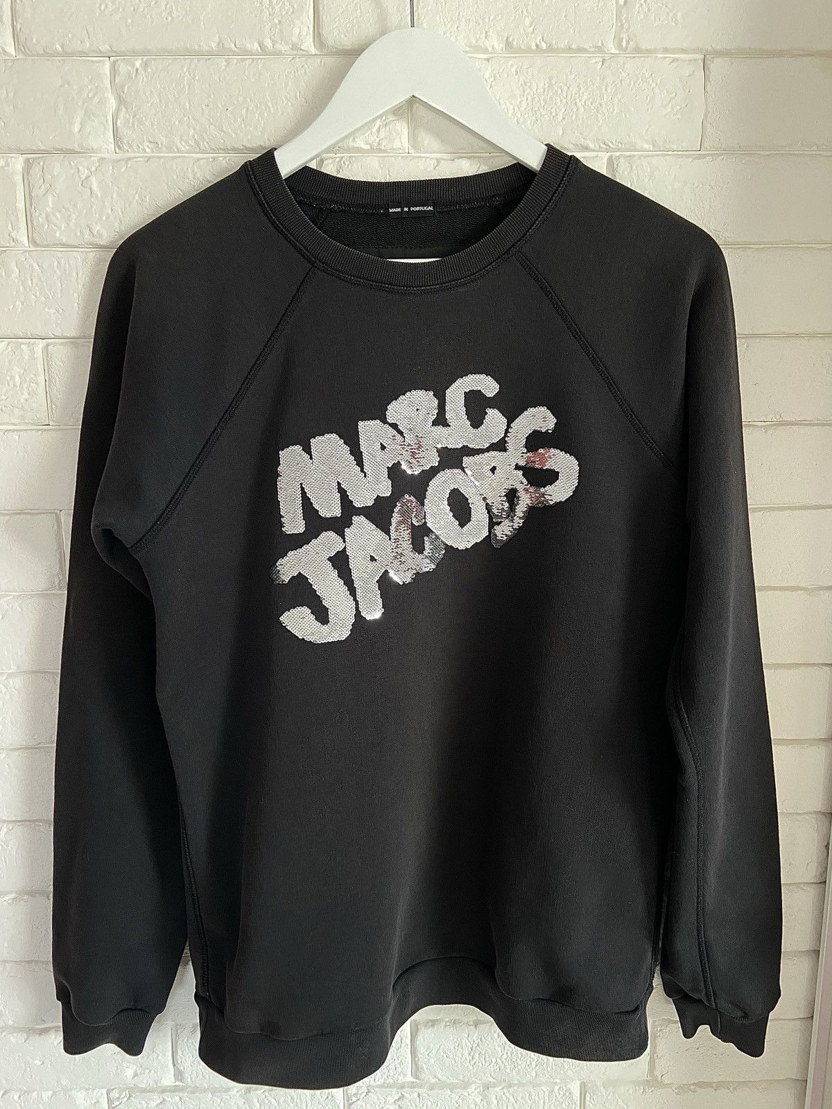 image of Crewneck Marc Jacobs S in Navy, Men's (Size Small)