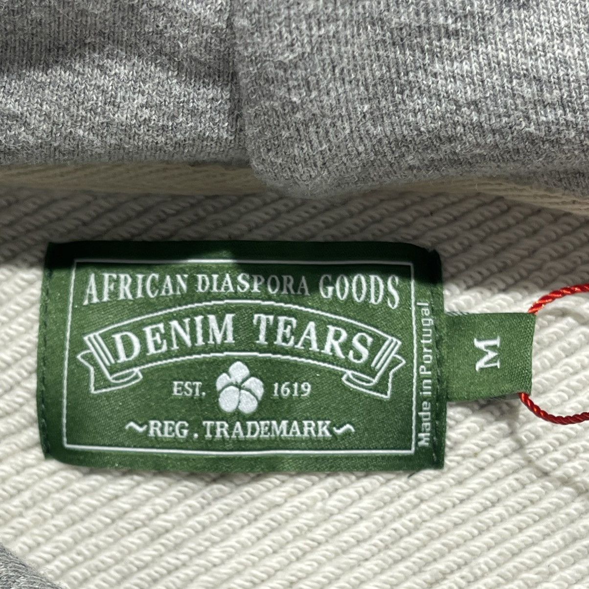 DENIM TEARS Denim Tears The Cotton Wreath Sweatshirt Grey Size US M / EU 48-50 / 2 - 8 Thumbnail
