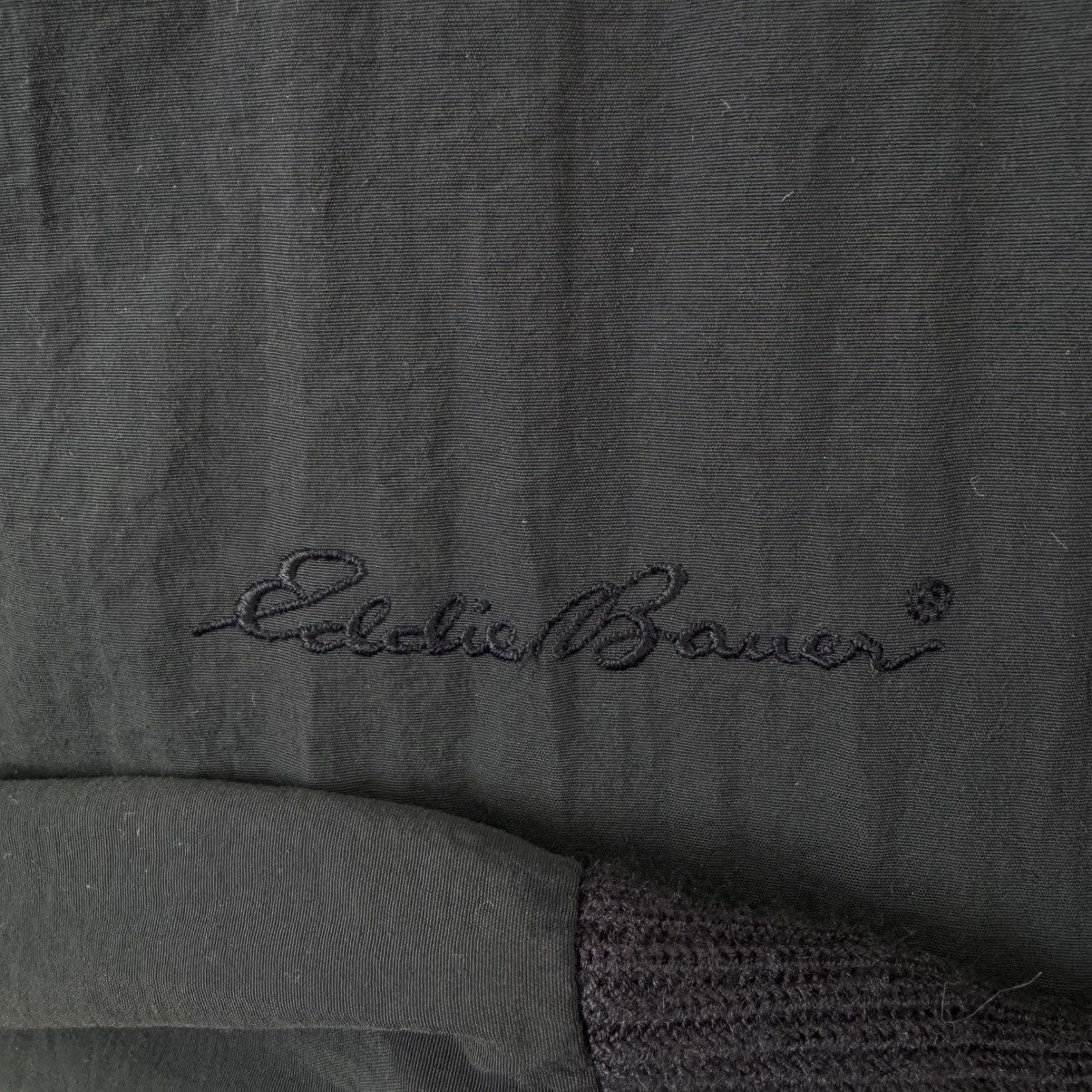 Eddie Bauer × Vintage VTG 90s Eddie Bauer Navy Jacket Embroidered Spellout | 2XL Size US XXL / EU 58 / 5 - 3 Thumbnail