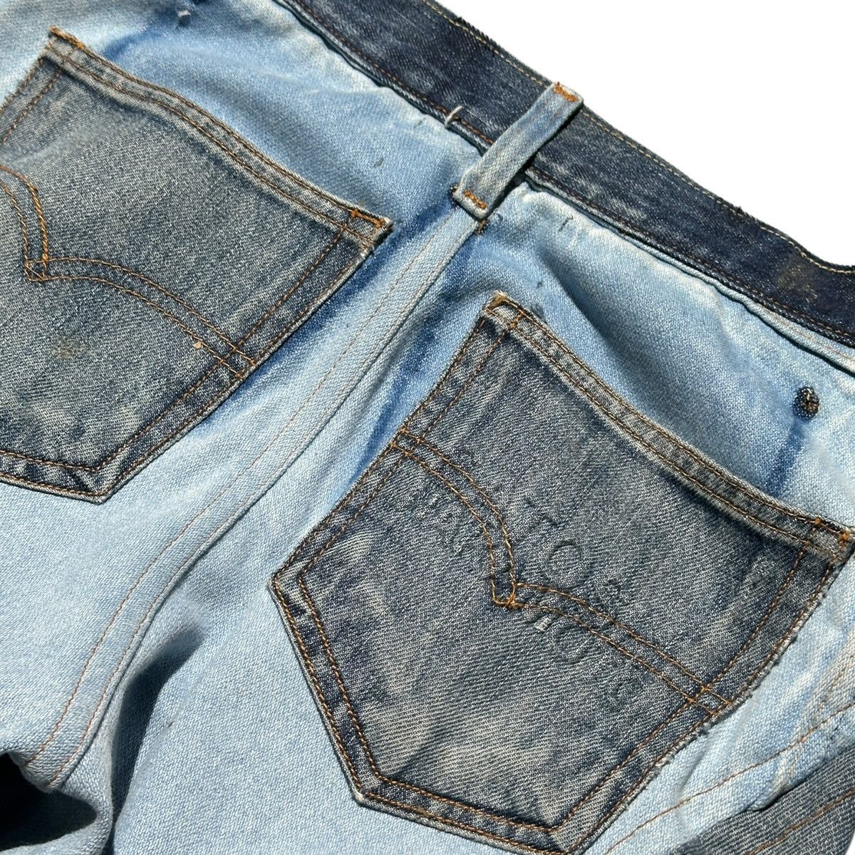 Satoshi Nakamoto $2,300 Spiral reconstructed deconstructed denim Size US 30 / EU 46 - 5 Thumbnail