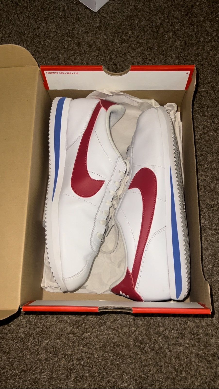 Nike Forest gump Cortez Size US 11.5 / EU 44-45 - 1 Thumbnail