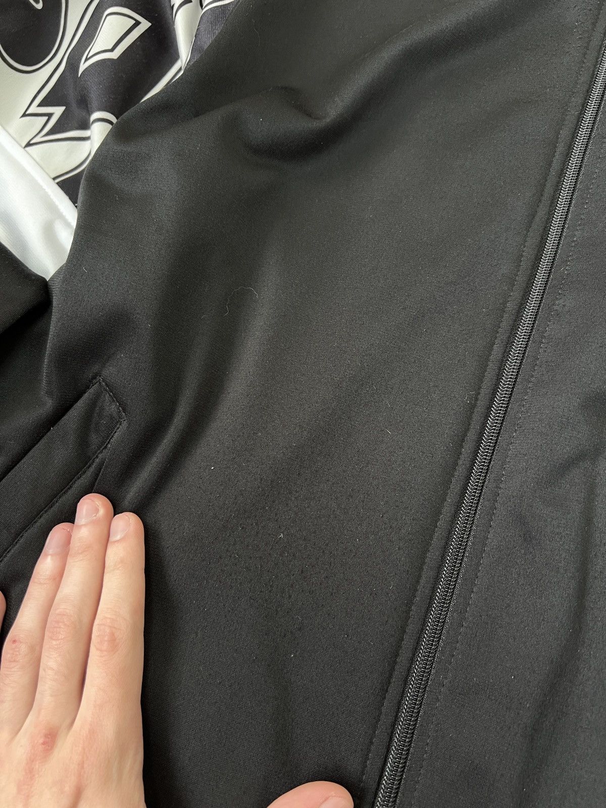 Lotto Sport Vintage Lotto Track Jacket black white big logo sport 90s Size US L / EU 52-54 / 3 - 9 Thumbnail