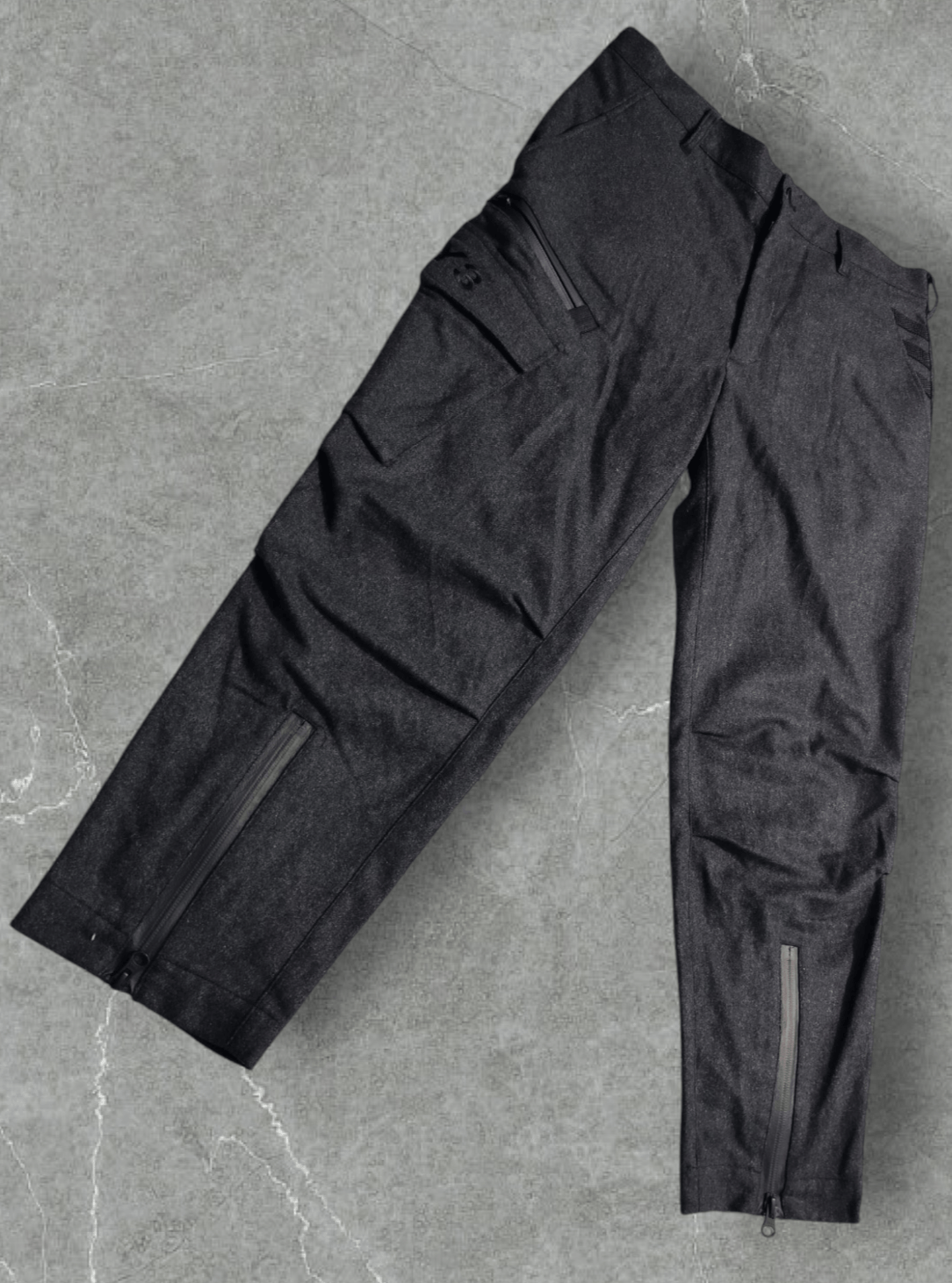 Y-3 Yohji Yamamoto Y-3 - Wool Tech Cargo Pants M Size US 34 / EU 50 - 4 Thumbnail