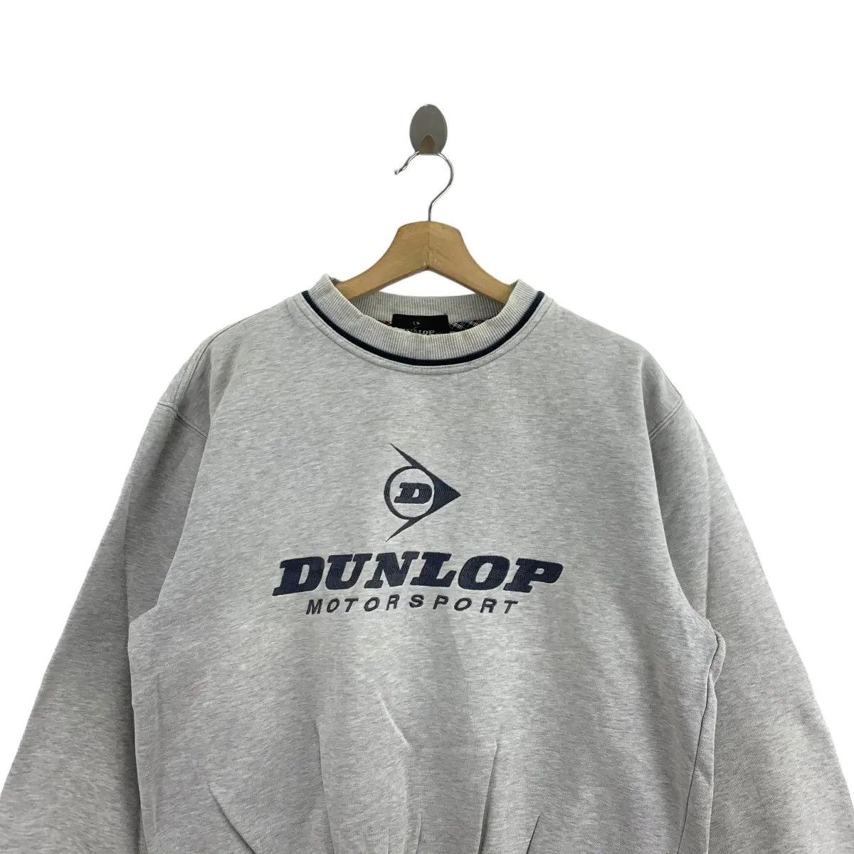 Dunlop Vtg DUNLOP MOTORSPORT Racing Team Sweatshirt International Size US M / EU 48-50 / 2 - 7 Thumbnail