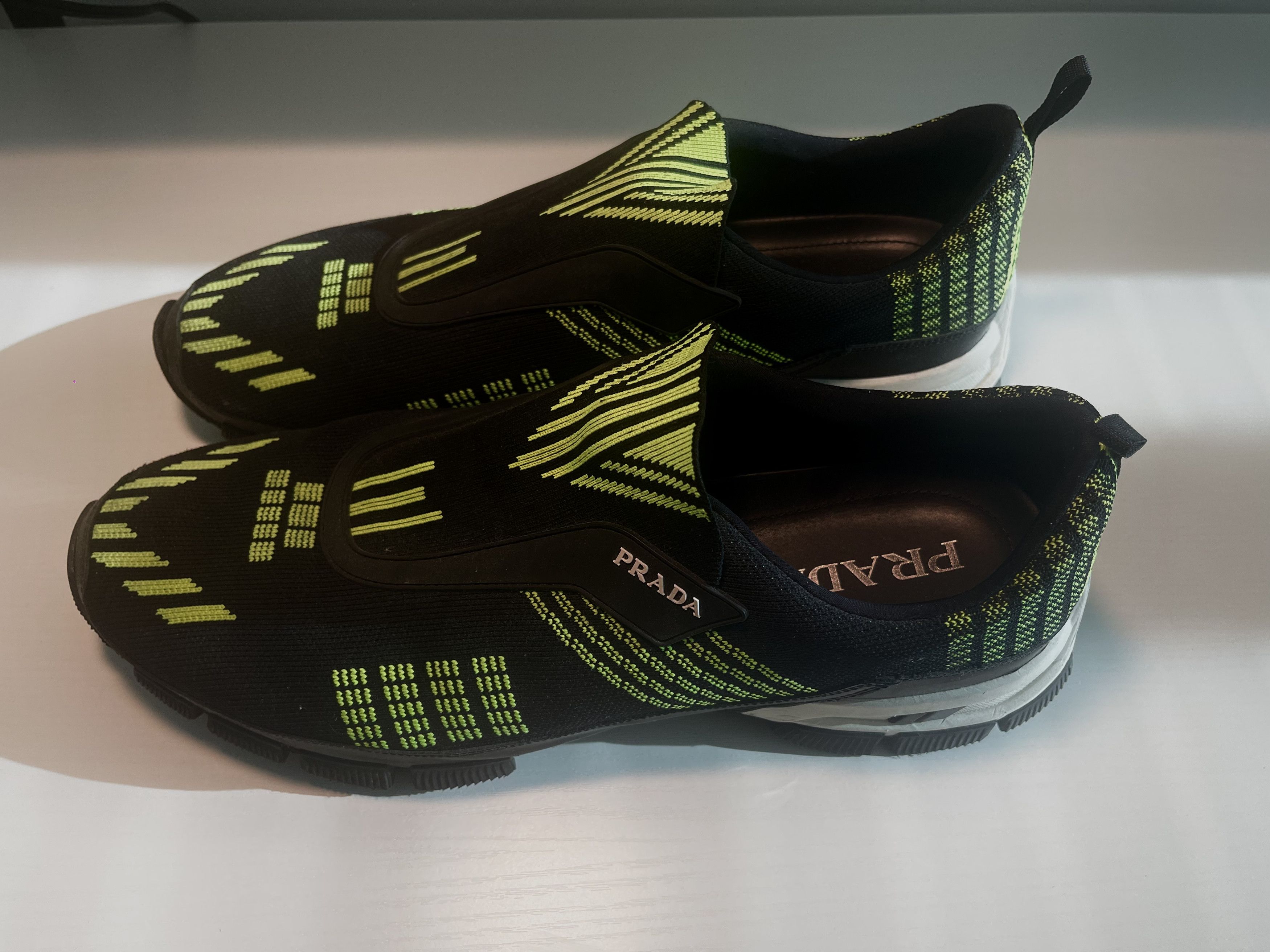 スニーカー Prada Slip-on Ultramarine Re-nylon Slip-on Sneakers | PRADA