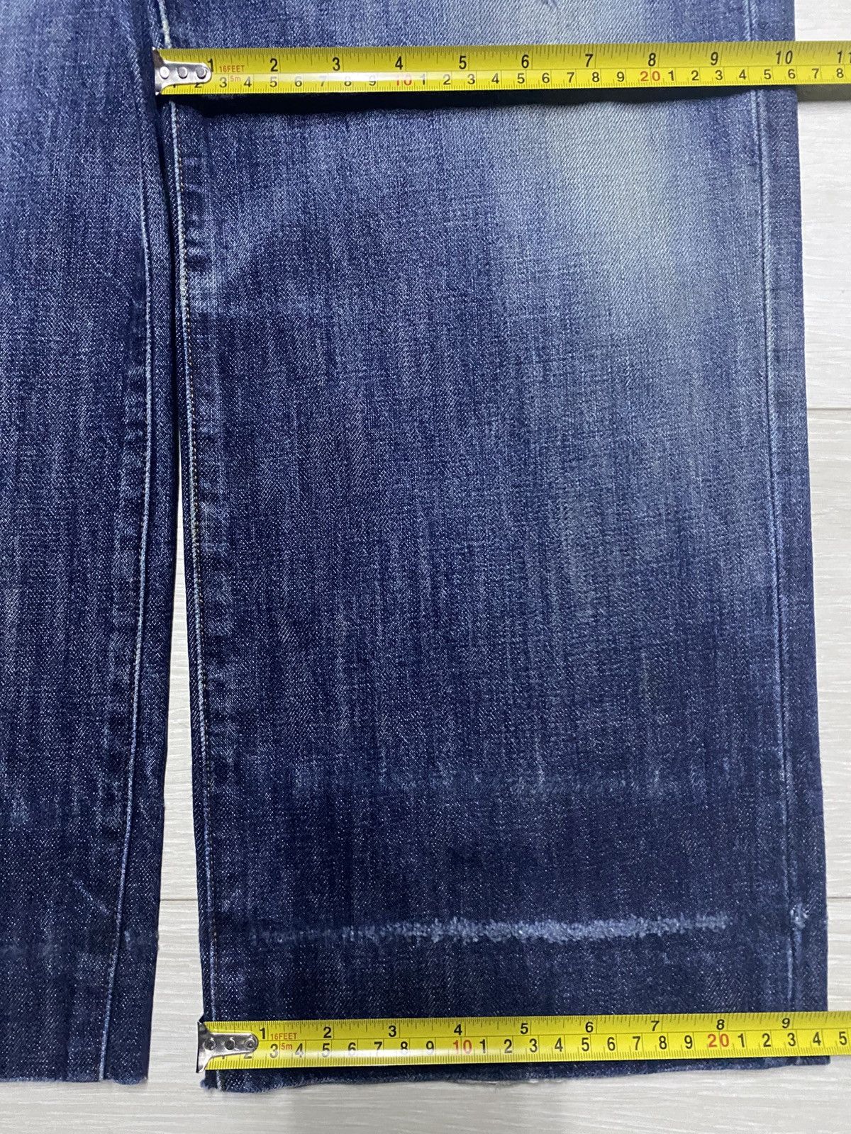 Japanese Brand Vintage Japanese Brand Gold Rush Distresssed Baggy Jeans Size US 32 / EU 48 - 15 Thumbnail